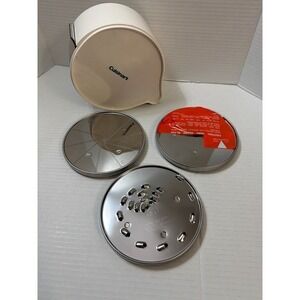 Cuisinart Food Processor 3 Disc Set DLC-835TX DLC-837TX DLC-844TX + Storage Case